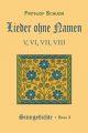 Lieder ohne Namen V-VIII