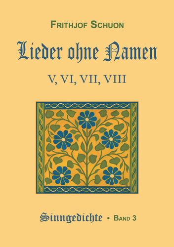 Lieder ohne Namen V-VIII