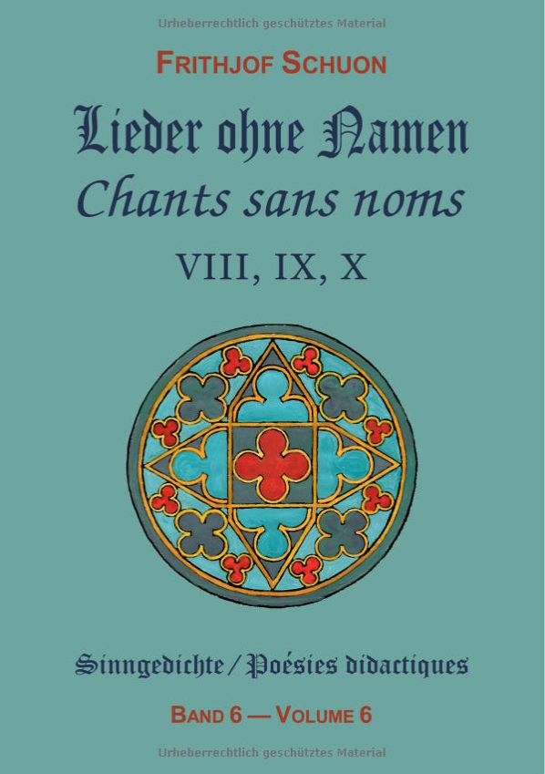 Lieder ohne Namen - Chants sans noms, VIII, IX, X : Poésies didactiques, tome 6 (bilingual edition) (paperback)