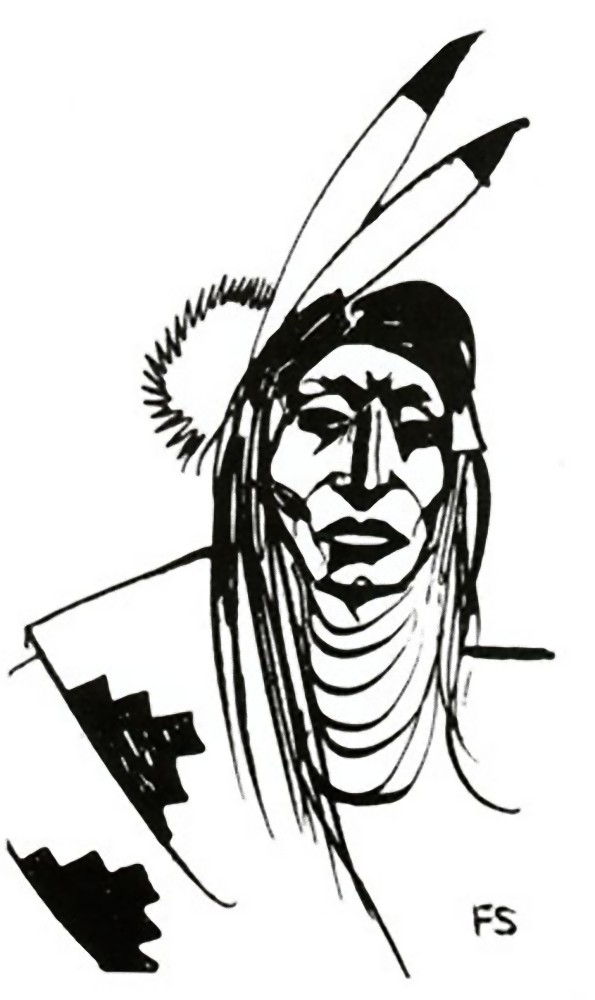 American Indian Sketch - 5