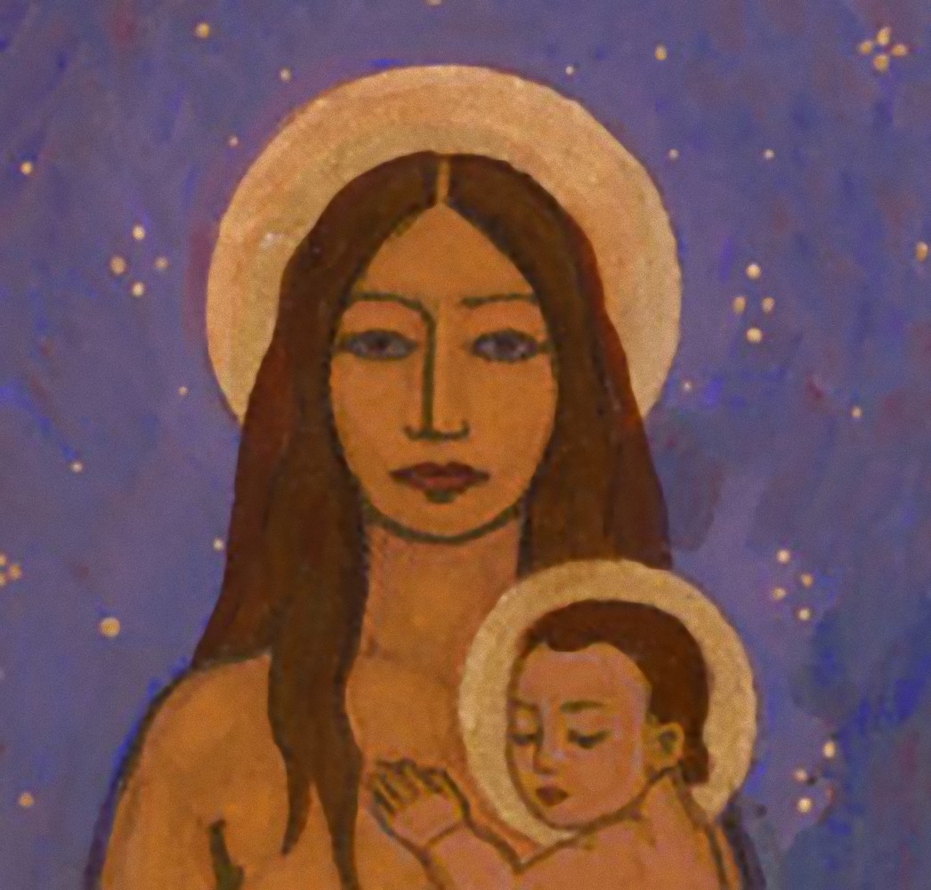 Study of Virgin with Child - 2